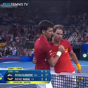6.3M views · 23K reactions | One year ago today... the 2nd set of Djokovic v Nadal in the ATP Cup final wasn't short of drama  | Tennis TV | Facebook