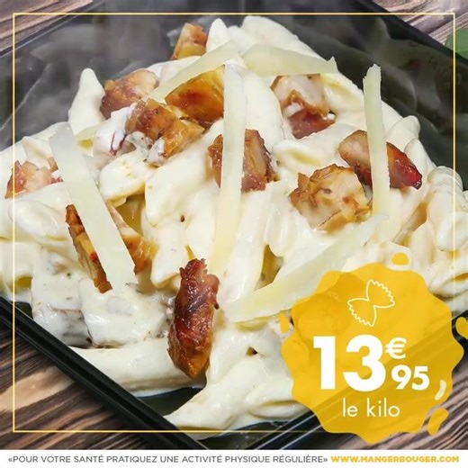 3.3K views · 25 reactions | Ce week-end, profitez des pâtes au poulet à la crème à 13,95€ le kilo dans vos magasins Carrefour Réunion ! Offre valable du 26 février au 2 mars 2021 dans vos magasins Carrefour Saint-Pierre Canabady, Saint-Clotilde et Saine-Suzanne. | Carrefour Réunion | Facebook