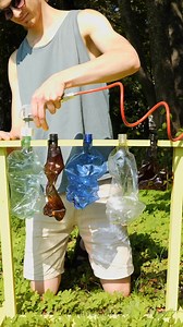 Fun DIY Craft From Recycled Bottles ♻️☀️ | 5-Minute Recycle
