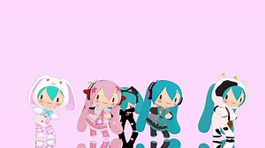 【MMD】ふわミクちゃんたちのHelltakerDance