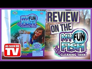 REVIEW: MY FUN FISH SELF CLEANING TANK! 🐟