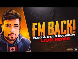 PUBG MOBILE LIVE And GTA 5 ROLE-PLAY FUNNY LIVE STREAM FM Radio Gaming
