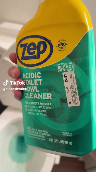 Zeps Toilet Bowl Cleaner: Effortless Cleaning Solution