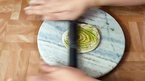 Palak masala paratha recipe  Double coloured palak masala paratha...