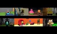 Mix of 8 videos from youtube : 8 Pamtri SpongeBob Videos