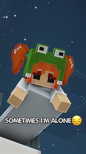 Minecraft-Inspired Animated Scenes with Pixel Characters