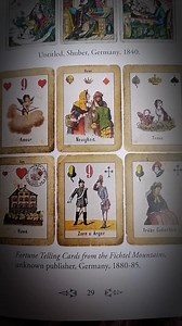 A look inside The Fortune Telling Cards Guidebook. This covers both Mercury's Fortune Telling Cards and The Bohemian Fortune Telling Cards and will also tell you about the fascinating and quite complex history of this system and suggest ways of using it in readings. Enjoy! | Baba Studio, BabaBarock