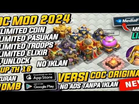 Clash Of Clans Mod Apk 16.654.16 Gameplay COC Hack | Unlimited Gems & Unlimited Resources| COC MOD
