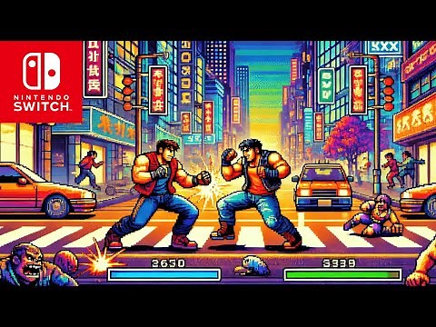 TOP 10 BEST BEAT EM UPS GAMES on Nintendo Switch!