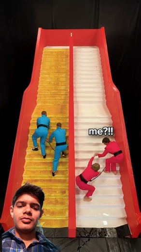 slippery V's stucky stairs