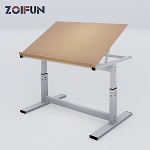 [Hot Item] Wooden Top Adjustable Architecture Drafting Table Drawing Desk