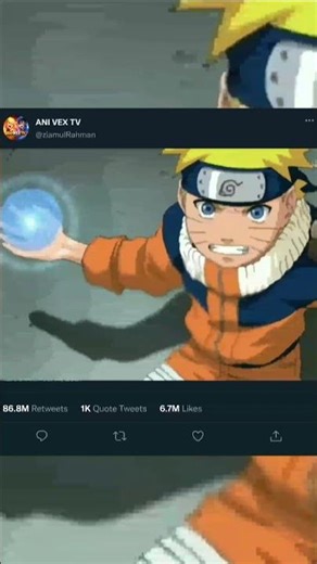 Naruto Rasengan ⚡ VS Sasuke Chidori 🔥 Who Wins? #naruto #anime #sasuke