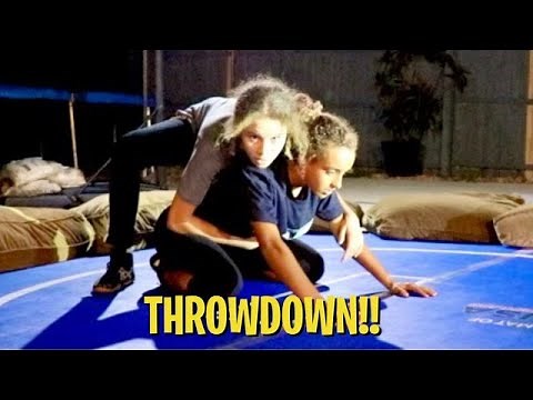 Girl Fight! Wrestling at HOME! Don't Quit!