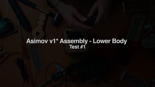 The Hitchhiker's Guide to the Humanoid Robot.We are sharing the first assembly video for Asimov v1, an open source humanoid robot. This is the test cut, covering the lower body from pelvis to leg.0:00 Introduction1:23 Pelvis9:36 LegsThe rest is on the way.