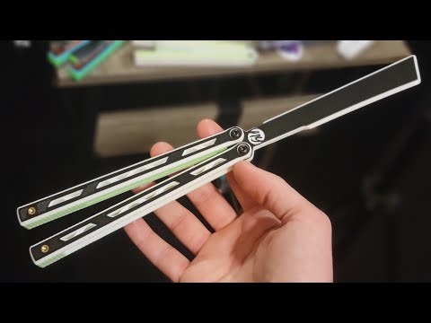 A plastic balisong to keep your eye on! | NYBC Sankaku Pro