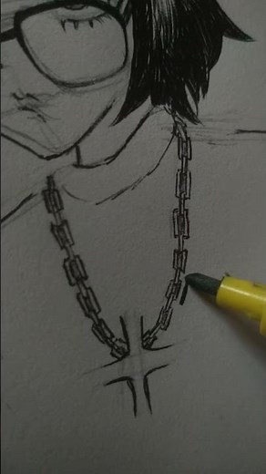 how to draw chains ⛓// chain tutorial// #art #anime #drawing #tutorial