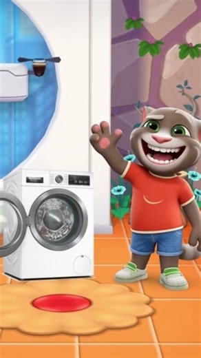 Washing Machine Party #memes #funny #tom #challenge #cartoon