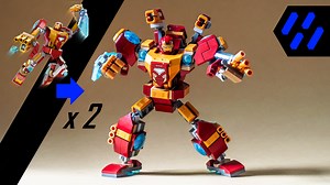 LEGO MOC-113577 76203 x 2 Iron Man Mech Armor Upgrade (Super Heroes Marvel > Avengers 2022)