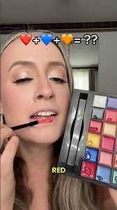 What colors should I mix next?? #makeup #lipstick #colormixing #mixingcolor #colortheory
