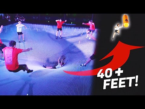 WORLD RECORD HIGHEST TRAMPOLINE JUMP! *40+ FEET*