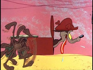 Have you started preparing your Thanksgiving meal yet? We hope your culinary efforts are going more smoothly than Wile E. Coyote's! Clip from "There They Go Go Go!" (Chuck Jones, 1956) | GoldenAgeCartoons.com