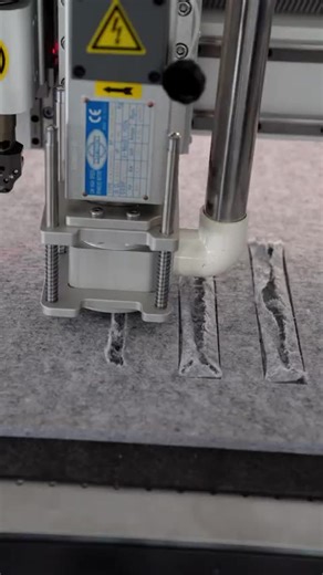 Sound insulation board slotting cutting machine#soundinsulation #slotting #cuttingmachine #tiktok #follow