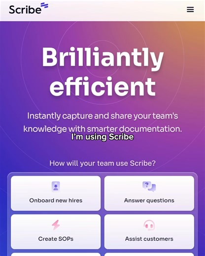 What if your processes documented themselves? With Scribe Workflow AI, capture your work as you do it and instantly generate a clear, step-by-step guide. ⚙️ Capture workflows in real time — no typing, no screenshots 💡 Guide people with interactive, on-screen walkthroughs 🚀 Improve workflows with AI — remove unnecessary steps and simplify how work gets done 👉 Try Scribe Workflow AI | Scribe