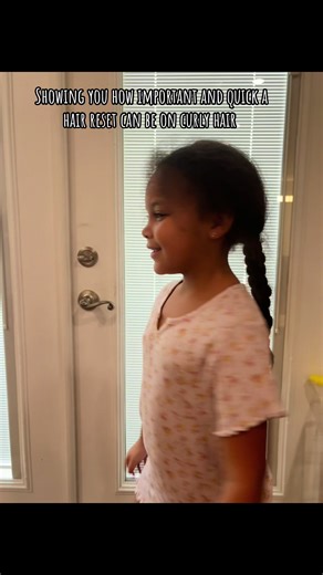 Mixed hair takes effort and they are worth it! I hope this helps! #mixedgirlhair #curlyhairroutine #curlyhairtutorial #hairreset #hairtutorial
