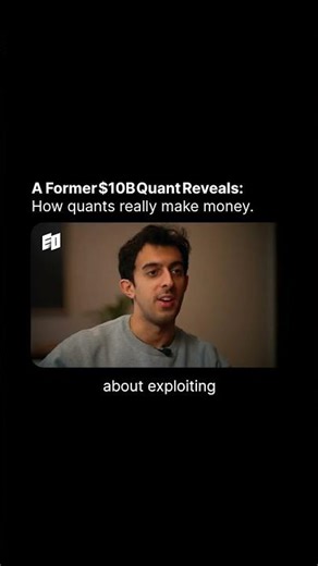 How quants really make money.