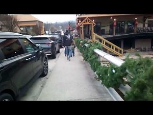 Tour of Bryson City, North Carolina - Everett Street (Main Street - Island Street).