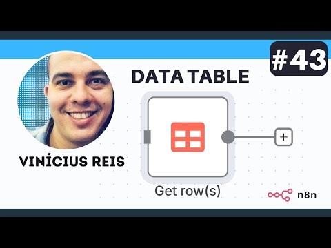 #43 - Aprenda a usar Data Table na versão 113 - Curso Completo de N8N: Do Básico à IA