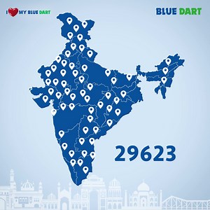 2.9K views · 220 reactions | 35,000+ locations across BLUE DART COUNTRY. We assure you a safe and secure delivery of your shipment, always! For more details call us on 1860 233 1234 / 022 6260 1234 / 044 6634 4600 #BlueDartIt #WeMoveSoYourWorldCanMove #BlueDart | Blue Dart | Facebook