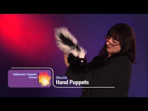 Folkmanis® Skunk Puppet Demo
