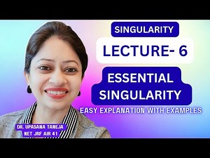 Essential singularity in complex analysis|| Examples