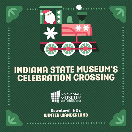 1.2K views | All aboard for holiday magic at the Indiana State Museum's Celebration Crossing! Staring Nov. 29, take a ride on the Snowfall Express, meet Santa and Mrs. Claus, enjoy a lunch buffet in the L.S. Ayres Tea Room, and much more! Learn more at indywanderland.com | Downtown Indy | Facebook