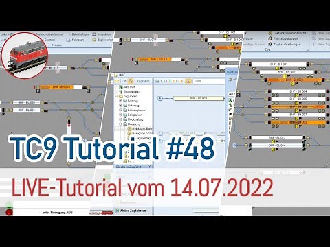 TrainController 9, Tutorial #48 - LIVE-Tutorial vom 14.07.2022 [Makros, Variablen, Gruppen]