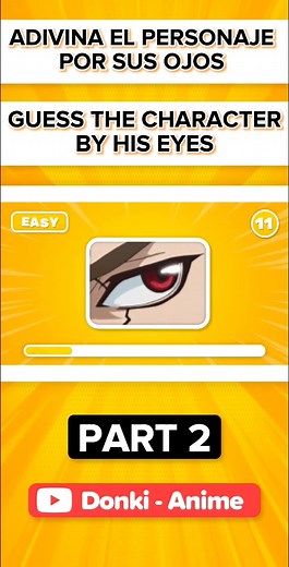 Responder a @toga_san13 Parte 2! puedes adivinar de que personaje se trata solo por su ojo? #Anime #youtube #parati #miparati #quiz #opening #dragonball #naruto #jujutsukaisen #ojos