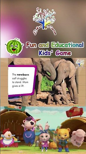 🐘💦 Baby Elephants! | Meet the Giant Calves! | Animal Safari 🌿✨