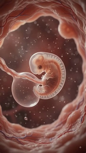 First Month Healthy Embryo Development | Week-by-Week Growth Inside the Womb 🤰🧬