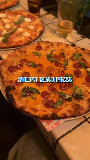 Deji | Food & Lifestyle UGC Content Creator in London 🍽️🏙️ on Instagram: "So @shortroadpizza pulled up with serious credentials, being freshly crowned best pizza restaurant in the UK at the 2025 National Pizza Awards… so yeah, expectations were doing the most. And honestly? It’s a great time. If food is the language of love, this place is a date with immaculate vibes, strong conversation and a lot to like… just maybe not full rom-com butterflies. The pizzas were good-good. Proper firm, crispy