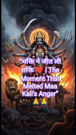 🔥“एक फूल ने बदल दी काली माता की किस्मत 🌸 | Secret Story of Maa Kali”#manjulastories #subscribe 🙏🙏🙏🙏🙏