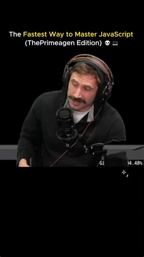 Technology |Business |AI on Instagram: "So, you really want to master JavaScript? 🤔 Here’s ThePrimeagen’s brutally honest roadmap 👇 1️⃣ Learn the syntax. Use resources like “Learn X in Y Minutes” — quick and powerful. ⚡ 2️⃣ Spend a decade building real apps. Dive deep into frameworks, APIs, and debugging until it’s second nature. 🧠 3️⃣ Finally… regret everything and learn PHP. Because apparently, you should’ve started there 10 years ago. 😂 Programming humor aside, this hits hard — mastery ta