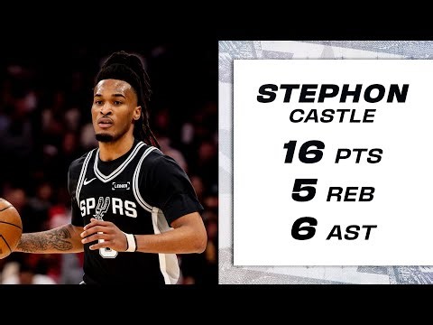 Stephon Castles Puts on DEFENSIVE CLINIC in Houston!