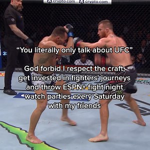 7.3K reactions · 16 shares | Hobbies include knockouts, title bouts, and hours of UFC action past and present. Stream it all now on ESPN+. | ESPN MMA | Facebook