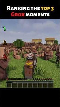 Grox moments. #ranking #minecraft #minecraftshorts