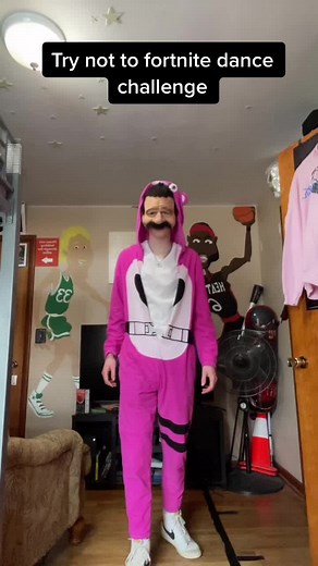 Fortnite Emotes Try Not to Dance Challenge