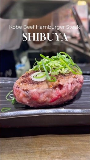 Popular Wagyu Hamburger Steak Restaurant in Shibuya, Tokyo🐂