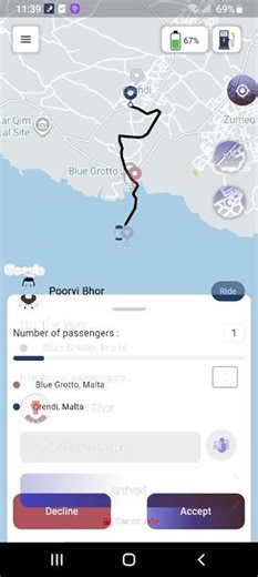 Ride Share Driver APP | How to use