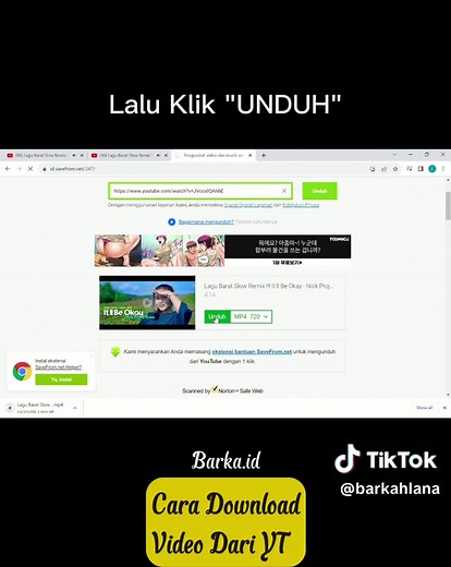 Cara Download Video dari YT Menggunakan Savefrom.net