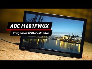 AOC I1601FWUX im Test: Zusatz-Monitor für Notebooks